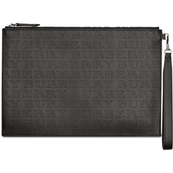 Burberry leather Zip Pouch - Picture 4 of 4